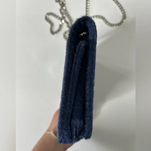 Urban Expressions Jubilee Vegan Faux Calf Hair Clutch - Picture 6 of 9